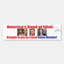 Band of Idiots Bumper Stickers