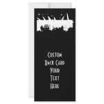 Band On Stage Concert Silhouette B&W rack cards