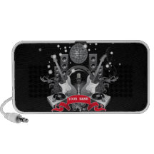 band on stage customizable doodle speakers