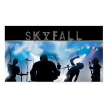 Band, Rock, Singers Performance Entertainment Business Card Templates