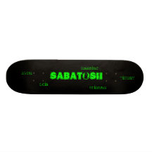 band skateboard decks