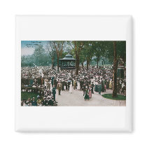 Band Stand, Central Park, NYC Fridge Magnet