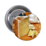 Bandaged Wrapped Cheddar Cheese Pinback Buttons