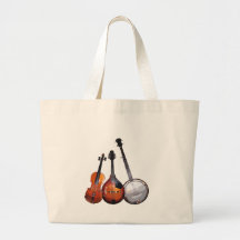 Bande de Bluegrass filtrée Sacs En Toile