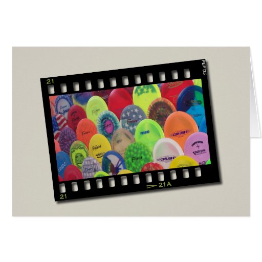 Bande de film carte de vœux