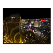 Bande de Las Vegas aux cartes postales de nuit