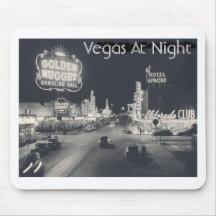 Bande de Las Vegas/du centre vintages Tapis De Souris