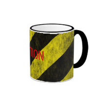 Bande de rayure de sécurité de PRÉCAUTION Mug