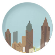 Bande dessinée Atlanta Assiettes