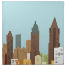 Bande dessinée Atlanta Serviette