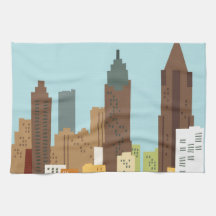 Bande dessinée Atlanta Serviette Éponge