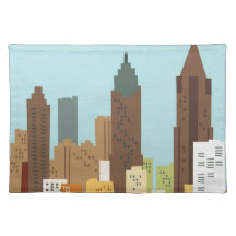 Bande dessinée Atlanta Sets De Table