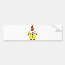 Bande dessinée automatique de clown de type adhésif pour voiture