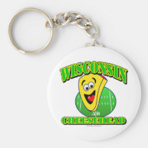 Bande dessinée de CheeseHead Porte-clefs