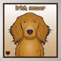 Bande dessinée de poseur irlandais posters