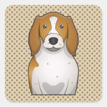 Bande dessinée de springer spaniel de Gallois Autocollants