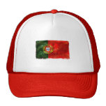 Bandeira Portuguesa - Estilo retro Mesh Hat