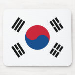 Bandera de Corea del Sur Tapete De Ratones