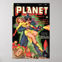 Bandes dessinées No. de planète 70 Affiches