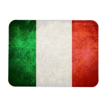 bandiera Italia Rectangular Magnet