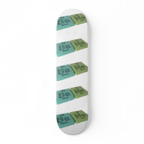 Bane as Ba Barium and Ne Neon Skateboards