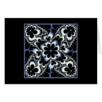 bane of black flowers card