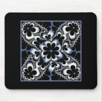 bane of black flowers mouse pad