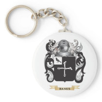 Banes Coat of Arms (Family Crest) Key Chains