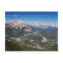 Banff Aerial View Post Card