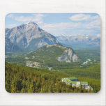 Banff Canada Seen From The Sulphur Mountain Gondol Mouse Pad