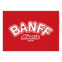 Banff Leaf Greeting Card
