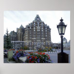 BANFF SPRINGS HOTEL in CANADIAN ROCKY MOUNTAINS Print
