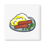 bangers-and-mash refrigerator magnets