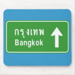 Bangkok Ahead ⚠ Thai Road Sign ⚠ Mouse Mats