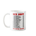 Bangkok Red Light Ping Pong Sex Show Coffee Mug