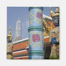 Bangkok, Thailand. Bangkok's Grand Palace 2 Refrigerator Magnet