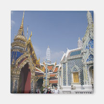 Bangkok, Thailand. Bangkok's Grand Palace Refrigerator Magnets