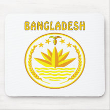Bangladesh Coat Of Arms Mousepad