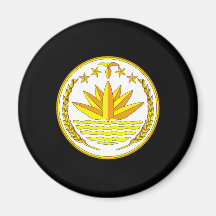 Bangladesh Coat of Arms Refrigerator Magnet