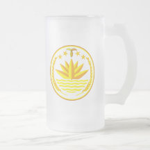 bangladesh emblem coffee mug