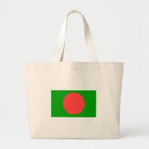 Bangladesh Flag Canvas Bag