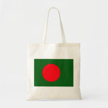 Bangladesh Flag Canvas Bag