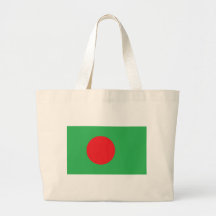Bangladesh Flag Canvas Bag