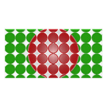 Bangladesh Flag Photo Card Template
