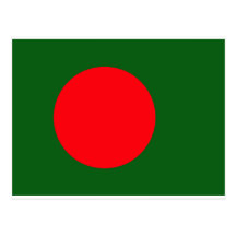 Bangladesh Flag Post Card