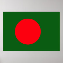 Bangladesh Flag Poster