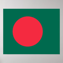 Bangladesh Flag Poster