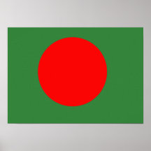 Bangladesh Flag Print
