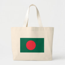 Bangladesh Flag Tote Bags