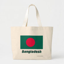 Bangladesh Flag with Name Bags